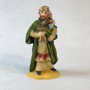 Grandeur Noel '01 Bethlehem Village Wiseman Collector O'Well Porcelain Resin